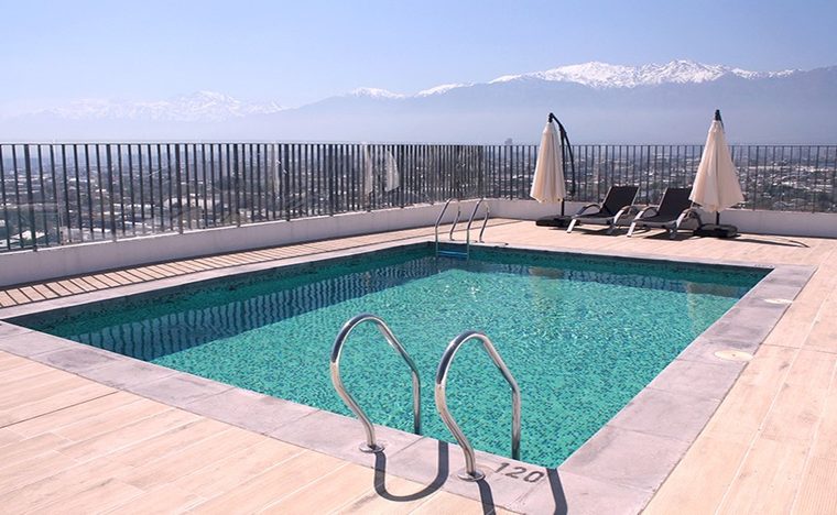 Piscina proyecto Carmen Mena, Constructora Lo Campino